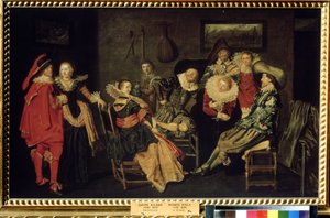 The Merry Company by Dirck Hals