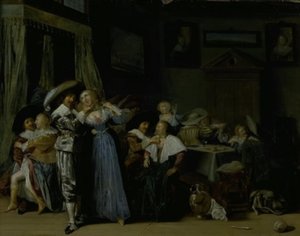 Merry Company by Dirck Hals