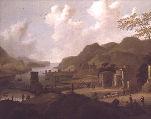 An Italian Estuary by Dirck Verhaert