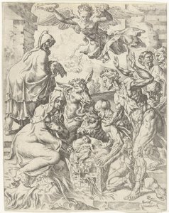 Adoration of the Shepherds Fall and Redemption of Mankind through the Life and Passion of Christ (series title)