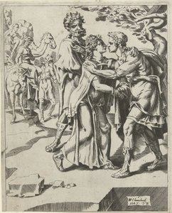 Isaac Greets Rebekah (series title: Isaac
