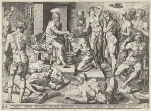 Paul Baptizing the Inhabitants of Ephesus