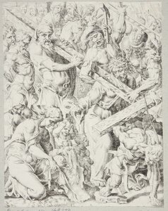 Christ Bearing the Cross and the Miracle of Veronica