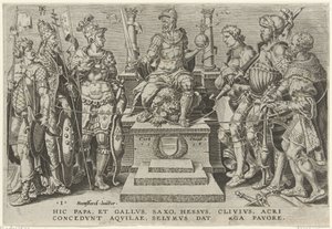 Emperor Charles V Surrounded by His Defeated Opponents (Victories of Charles V series)