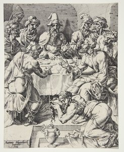 Mary Magdalene Wiping Christ