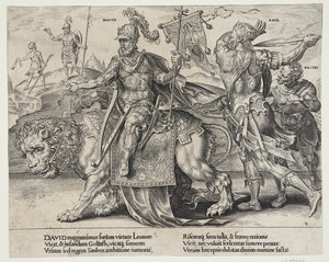 The triumph of David