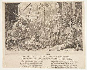 The Victories of Emperor Charles V by Dirck Volckertsz. Coornhert