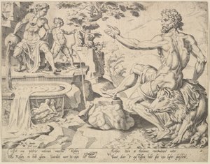 Reuben [Genesis 49:3-4], from the Series The Twelve Patriarchs by Dirck Volkertsen Coornhert