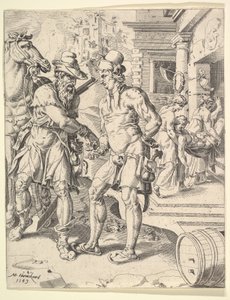 The Parable of the Good Samaritan by Dirck Volkertsen Coornhert