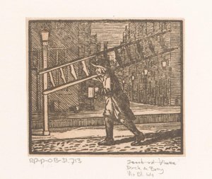 Lamplighter by Dirck de Bray
