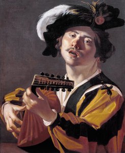 The Lute Player by Dirck van Baburen