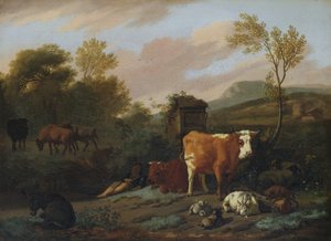 Animalia by Dirck van Bergen