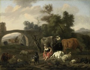 Landscape with Herdsmen and Cattle