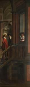 A Decorative Sequence: An Outdoor Stairway by Dirck van Delen