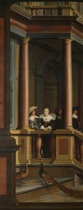 A Seven-Part Decorative Sequence: An Outdoor Stairway by Dirck van Delen