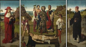 Martyrdom of Saint Erasmus Triptych, 1458