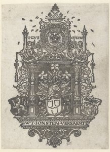 Coat of Arms of the Antwerp Guild of Saint Luke by Dirk Jacobsz Vellert