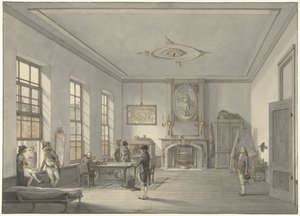 Waiting Room for Officers by Dirk Langendijk