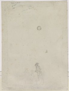 Sketch of Peasants at a Fountain