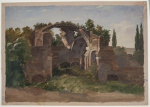 Ruins. Baths of Caracalla in Rome? by Ditlev Blunck