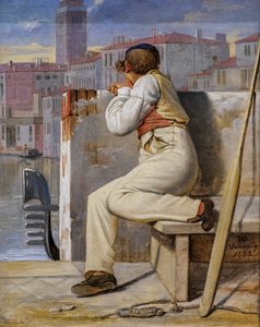 A Gondolier, Venice