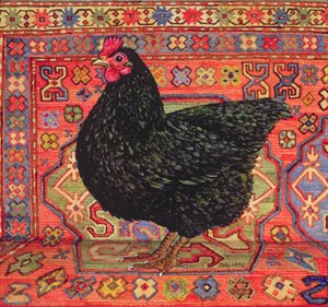 Black Carpet Chicken