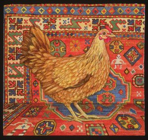 Brown Carpet Chicken