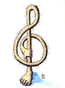 Hairy Treble Clef
