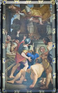 The Infirm at the tomb of San Gennaro by Domenichino (1581 1641)