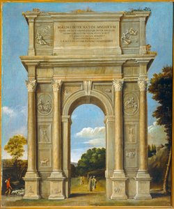 Arch of Triumph by Domenichino (1581 1641)