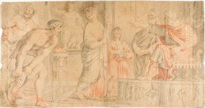 Condemnation of Saint Cecilia by Domenichino
