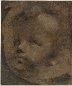 Head of a Putto by Domenico Beccafumi
