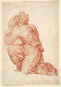 Kneeling Man by Domenico Beccafumi