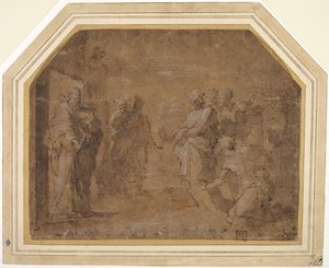Supplicants Addressing St. Anthony by Domenico Beccafumi
