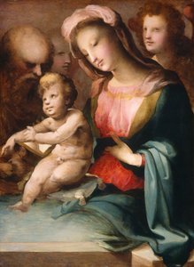 The Holy Family with Angels, c. 1545-1550