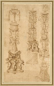 Studies of Three Candlesticks