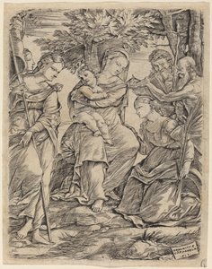 The Virgin and Child with Saints