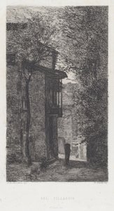 In the Village by Domenico Casella, after Serafin de Avendano