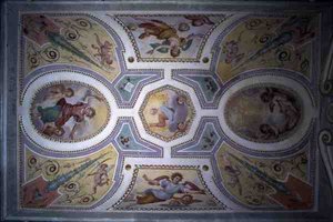 The Father, the Son and the Holy Ghost with Saints and Angels by Domenico Cresti