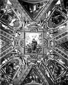 Virgin of the Immaculate Conception with saints and angels, in the Cappella Paolina