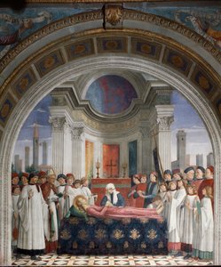 The Funeral of Saint Fina by Domenico Ghirlandaio