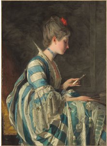 The Letter by Domenico Induno