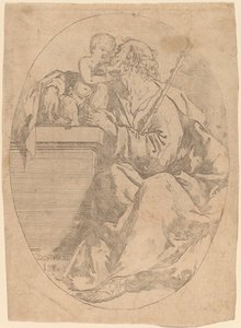 Saint Joseph and the Christ Child by Domenico Maria Viani