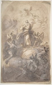 The Virgin Immaculate in Glory