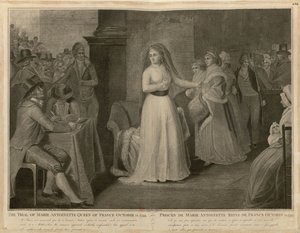 The Trial of Marie Antoinette, Queen of France, October 14, 1793