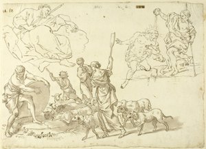 Sketches of Religious Scenes