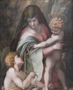 Madonna and Child with the Young St John