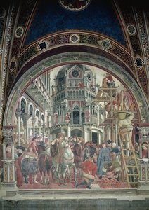 The Extension of the Hospital, c.1442-43 by Domenico di Bartolo
