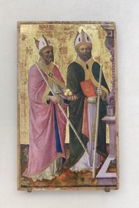 Saints Nicholas and Just, Part of the Altarpiece by Domenico di Michelino