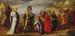 The Continence of Scipio by Domenico di Pace Beccafumi  